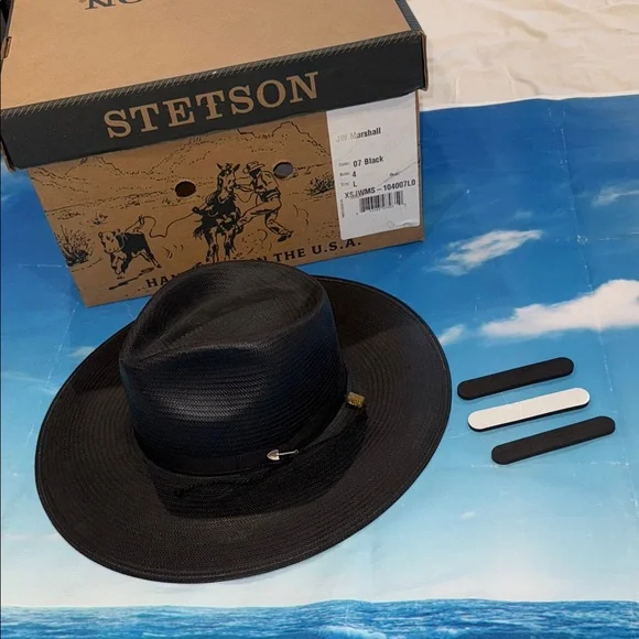 Stetson Classic Black Men's Hat - Picture 1 of 9